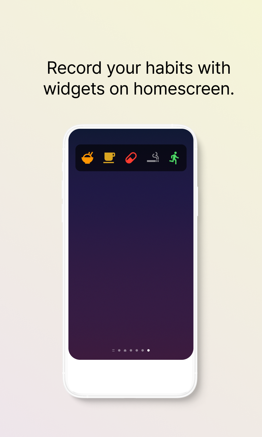 WhenDidI Calendar View